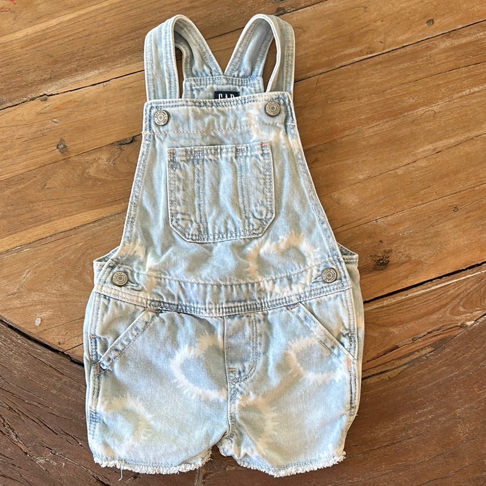 GAP Blue Denim Overalls Classic Style
